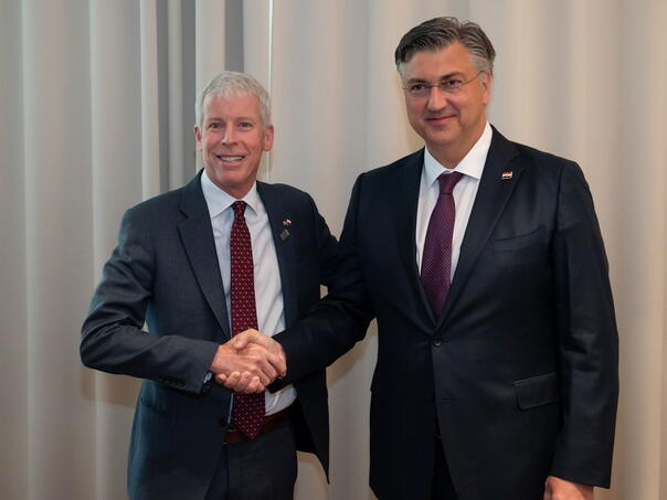 Plenković s ministrom energetike SAD-a: Želimo nova američka ulaganja