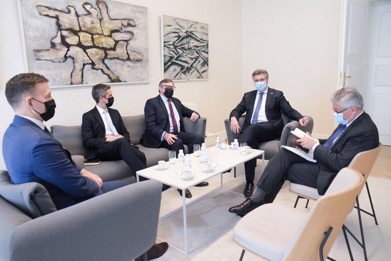 Plenković s Palmerom razgovarao o Izbornom zakonu BiH