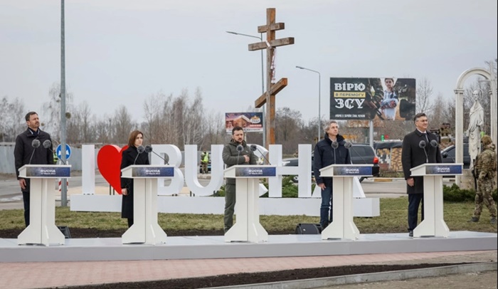 Plenković u posjeti Ukrajini, sastao se s Zelenskim