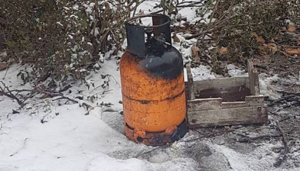 Plinska boca izazvala požar u kući