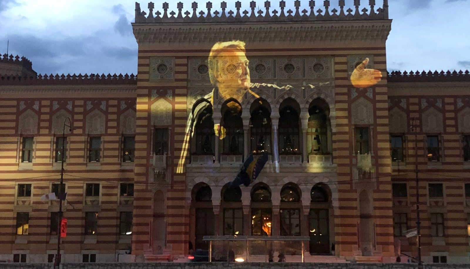 Počast Ivici Osimu na Vijećnici: Sarajevo te neće zaboraviti