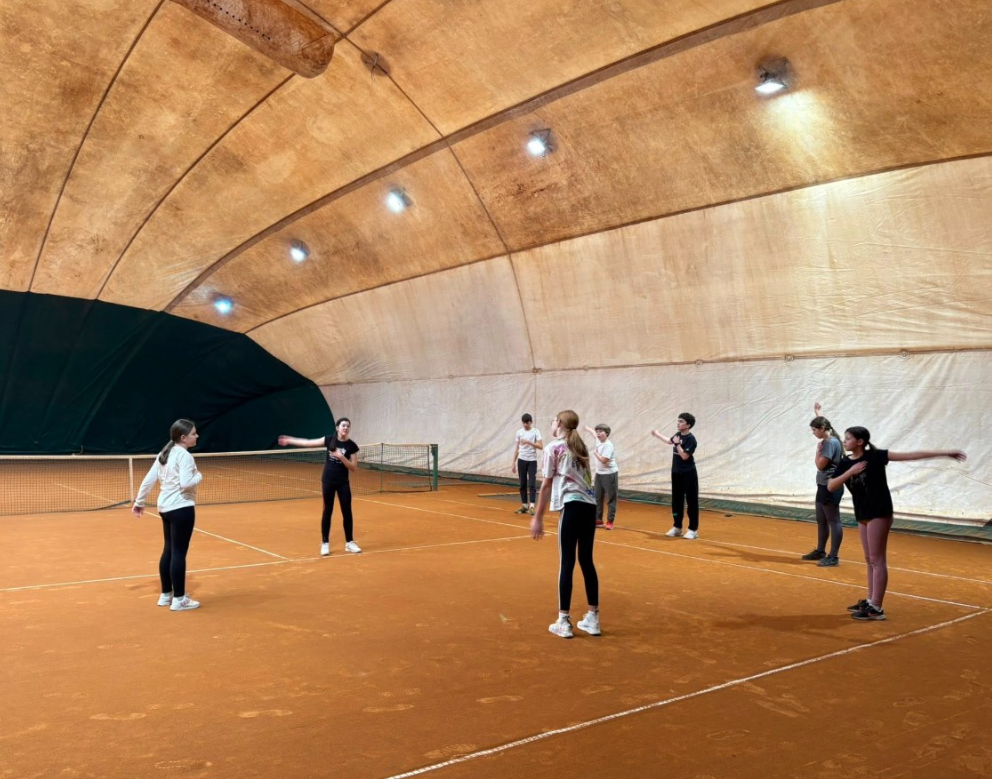 Počela besplatna zimska škola tenisa za osnovce