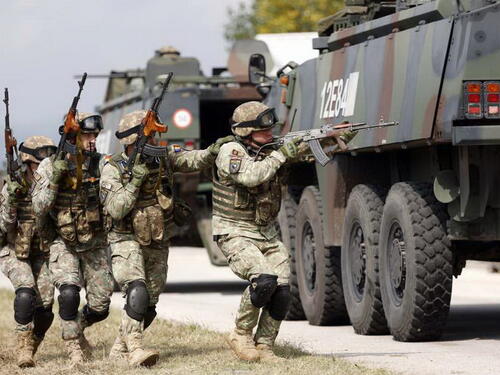 Počela druga faza zajedničke vojne obuke sa EUFOR-om na lokaciji kasarne "Zaim Imamović"