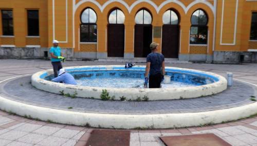 Počela obnova gradskih fontana u Mostaru