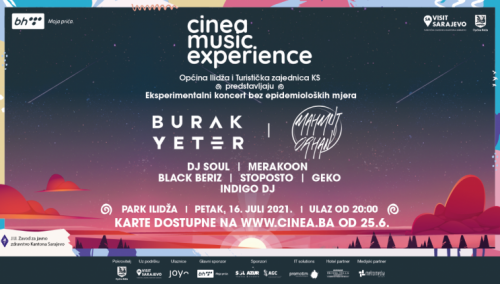 Počela on-line prodaja ulaznica za CINEA Eksperimentalni koncert na Ilidži