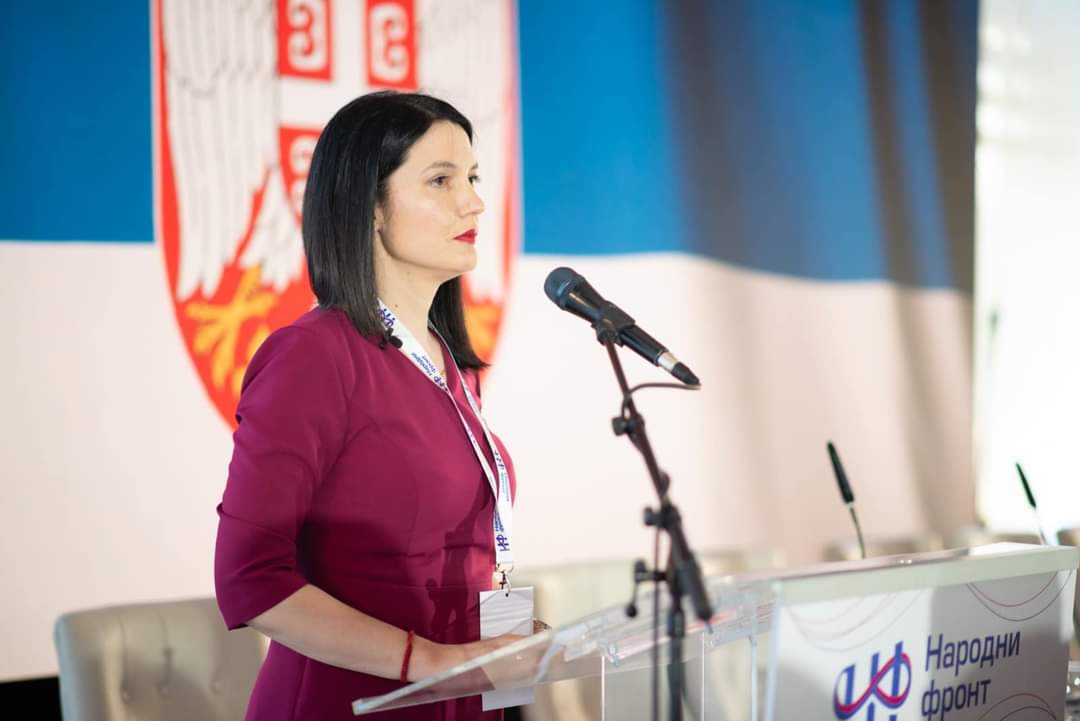 Prva skupština Narodnog fronta Jelene Trivić