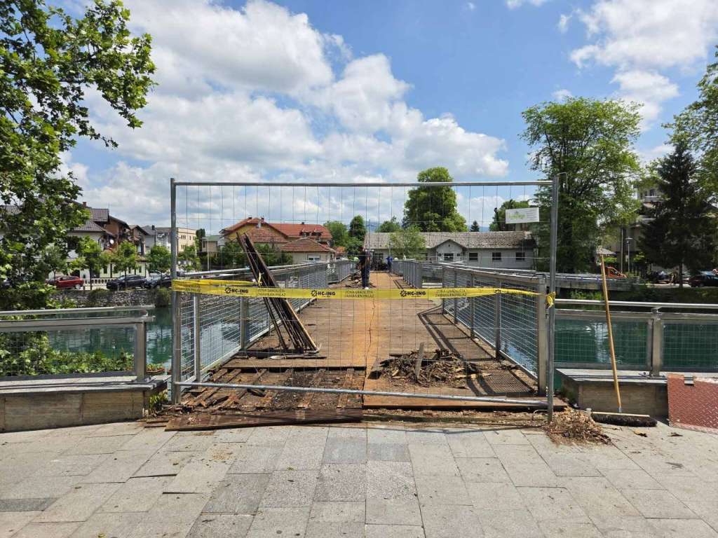 Počela sanacija Smaragdnog mosta, vrijednost radova 60.000 KM