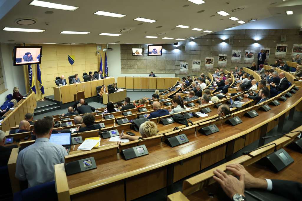 Počela sjednica Predstavničkog doma Parlamenta FBiH