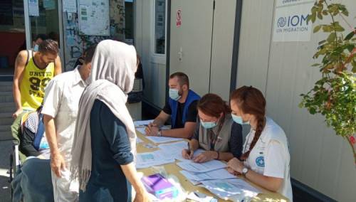 Počela vakcinacija migranata u Bosni i Hercegovini