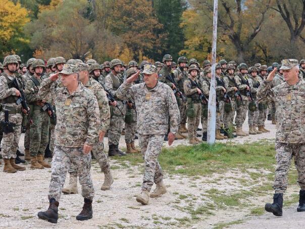 Počela vježba OS BiH "Trenutni odgovor 25" na Manjači