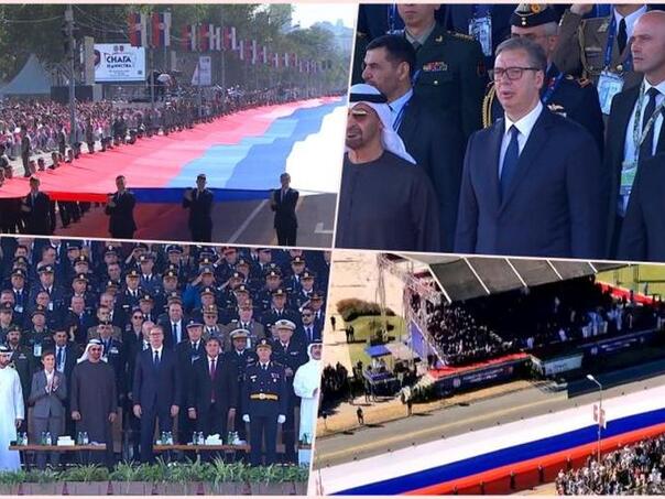 Počela vojna parada u Beogradu: Pokazivanje sile ogorčenom narodu