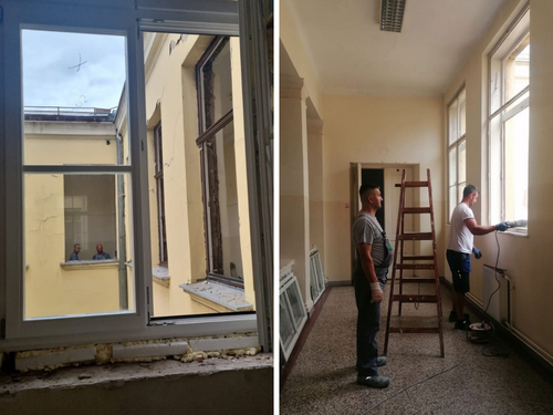 Počela zamjena prozora u Prvoj gimnaziji Sarajevo, izdvojeno skoro 900.000 KM
