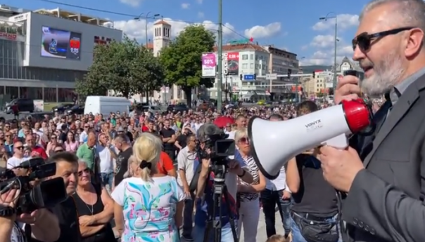 Protesti građana u glavnom gradu BiH