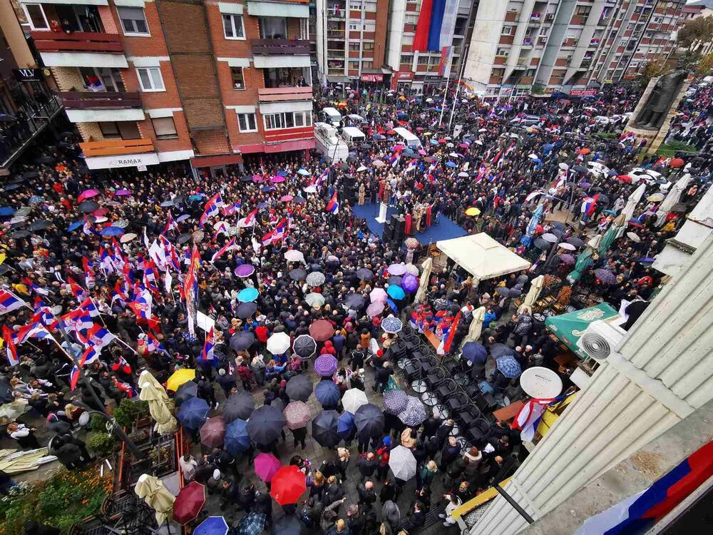 Počeli protesti Srba u Sjevernoj Mitrovici