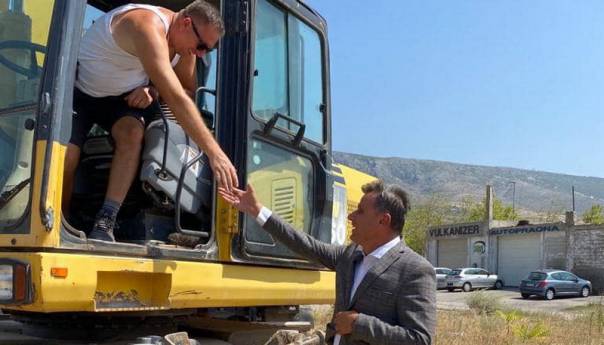 Počeli radovi na izgradnji olimpijskog bazena u Mostaru