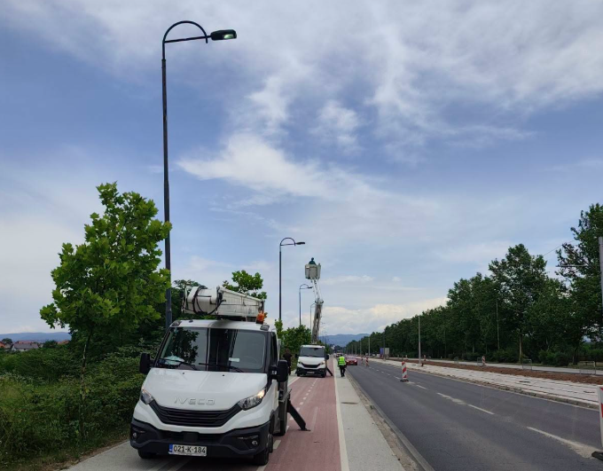 Počeli radovi na unapređenju javne rasvjete na području Ilidže
