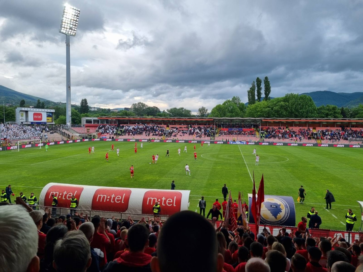 Počelo drugo poluvrijeme: Velež - Zrinjski 0:1
