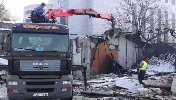 Počelo rušenje objekata u krugu depoa GRAS-a