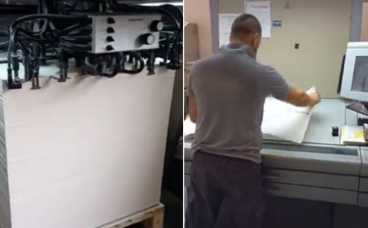 Počelo štampanje glasačkih listića za izbore
