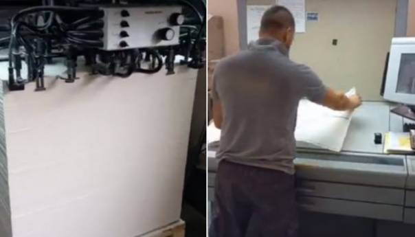 Počelo štampanje glasačkih listića za izbore