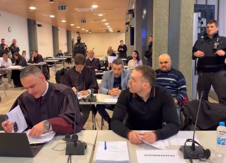 Počelo suđenje Cezaru u Ljubljani, Avdić objavio video iz sudnice