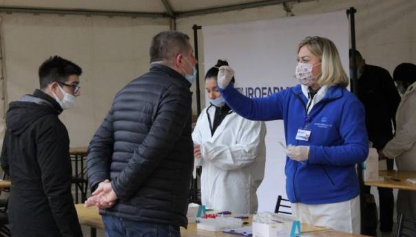 Počelo testiranje navijača pred utakmicu BiH - Finska