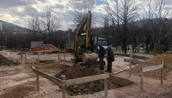 Počelo uređenje Parka svjetlosti u Ulici Koševo