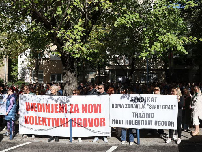 Počeo generalni štrajk zdravstvenih radnika u HNK