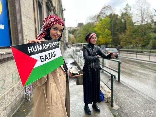 Počeo humanitarni bazar za narod Gaze u Sarajevu