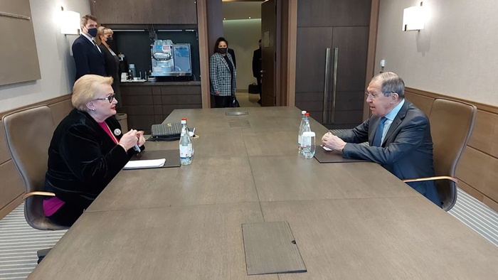 Počeo sastanak Bisere Turković sa Sergejom Lavrovom