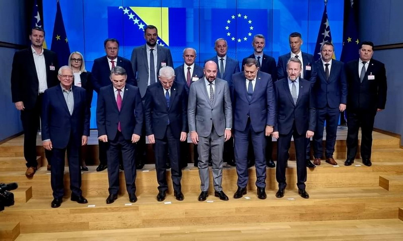 Počeo sastanak lidera stranaka iz BiH u Briselu, nema Čovića