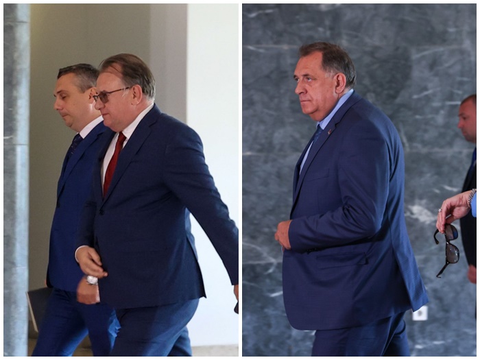 Počeo sastanak Trojke, HDZ-a i SNSD-a: Kako dalje?