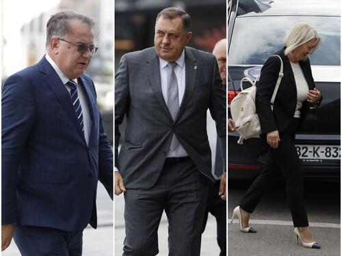 Počeo sastanak Trojke, HDZ-a i SNSD-a u Sarajevu