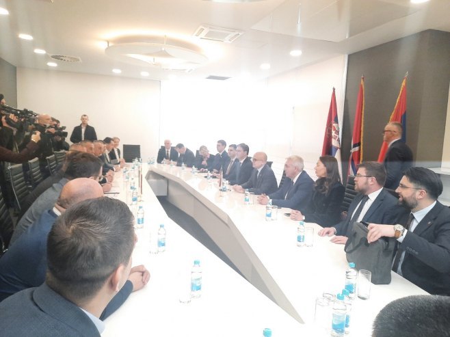 Počeo sastanak Viškovića i Vučevića u Istočnom Sarajevu