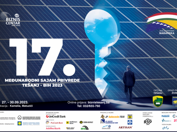 Počinje 17. međunarodni sajam privrede Tešanj - BiH 2023