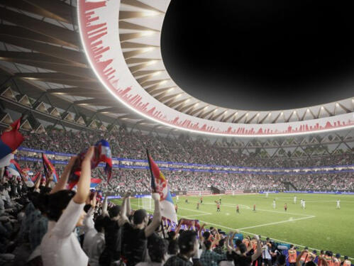 Počinje izgradnja nacionalnog stadiona u Srbiji, ovako će izgledati