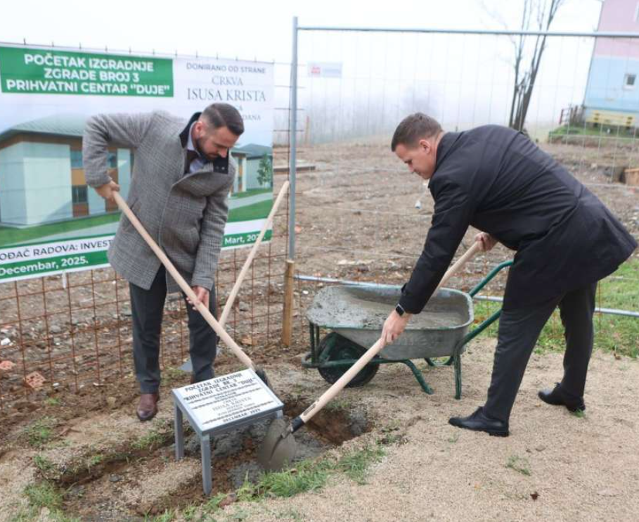 Počinje izgradnja novog objekta u Centru "Duje": Poboljšanje uslova smještaja za 480 korisnika