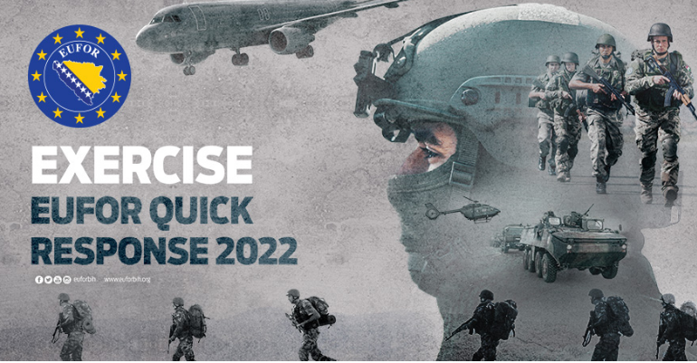 Počinje vježba ''EUFOR Brzi odgovor 22'' 