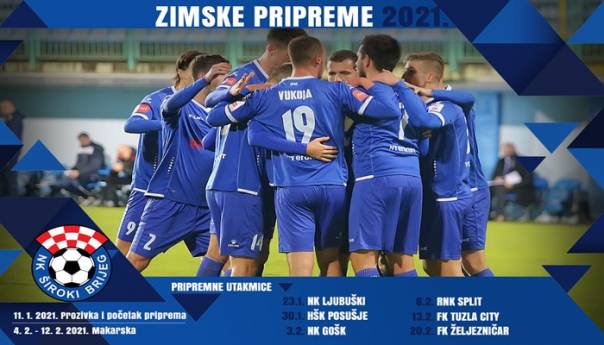 Počinju zimske pripreme NK Široki Brijeg