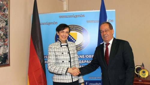 Podrška i povećanje saradnje BiH i SR Njemačke u oblasti odbrane