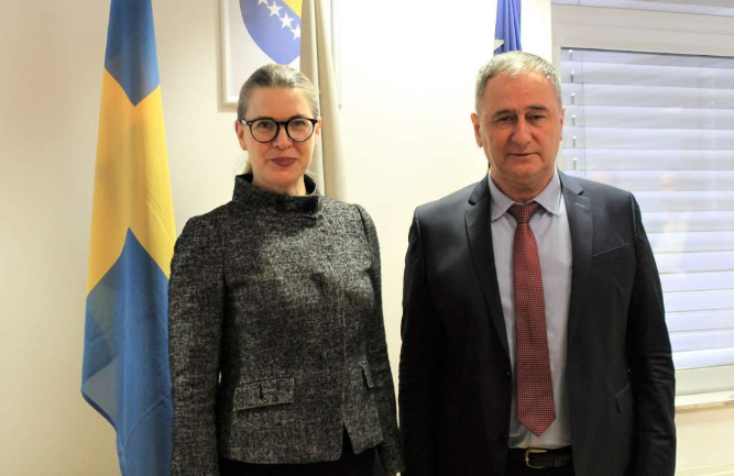 Podrška Kraljevine Švedske reformskim procesima VSTV-a BiH na putu ka EU