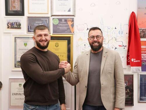 Magoda podržao dvostrukog prvaka Evrope i viceprvaka svijeta u kickboksu Ahmeda Krnjića