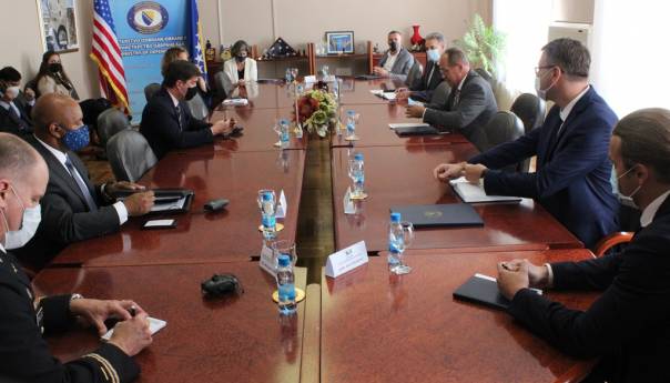 Podžić, Brown i Nelson o postignućima na polju vojne saradnje BiH i SAD-a