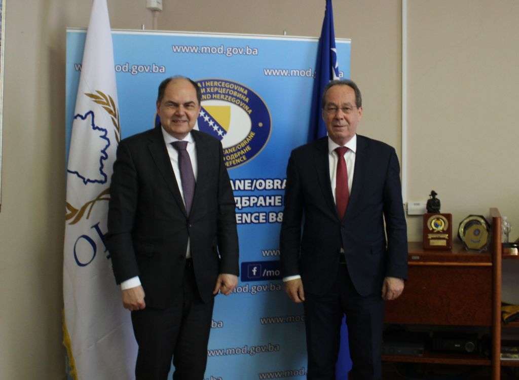 Podžić i Schmidt o težišnim aktivnostima MO i OSBiH