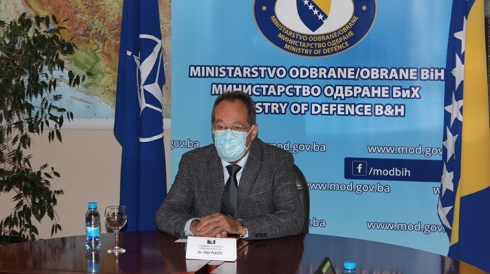 Podžić na video-konferenciji o značaju prisustva NATO-a u BiH