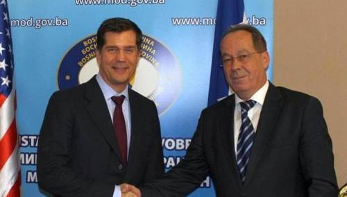 Podžić razgovarao s ambasadorom Nelsonom i brigadnim generalom Edwardsom