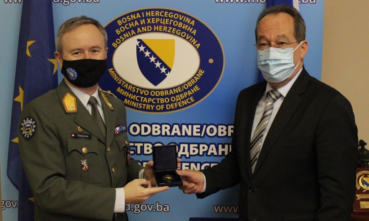 Podžić-Trischak: Pripadnici OSBiH pokazali visok stupanj profesionalizma