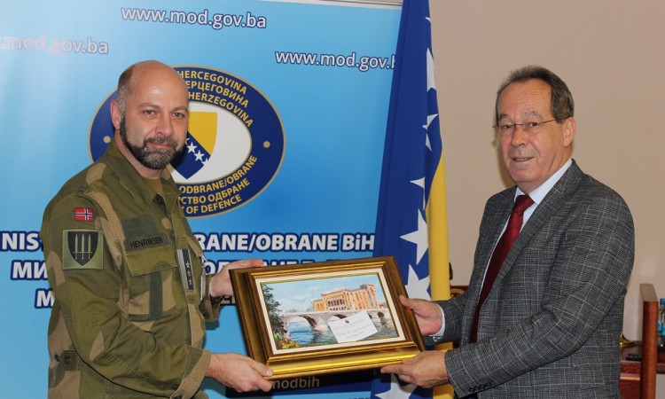 Podžić zahvalio brigadiru Henriksenu za proaktivan pristup i podršku