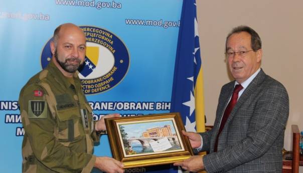 Podžić zahvalio brigadiru Henriksenu za proaktivan pristup i podršku