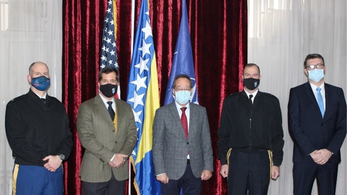 Podžić zahvalio generalu Edwardsu na posvećenosti MO i OSBiH